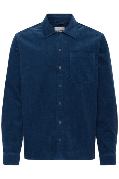 !Solid Sdwatts L/S Shirt - Insignia Blue