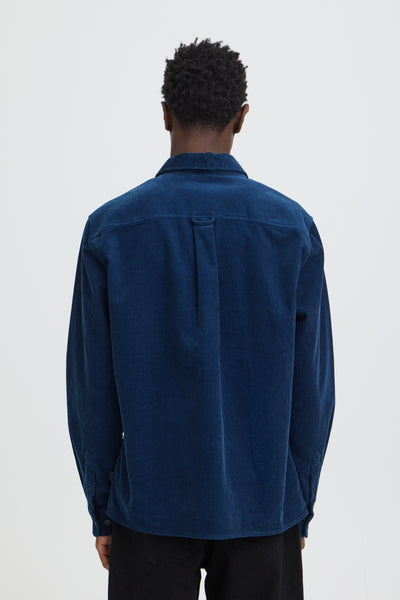 !Solid Sdwatts L/S Shirt - Insignia Blue