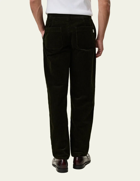 Les Deux Tapered Cord Pants - Rosin Green