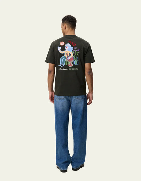 Les Deux Rural Tee - Rosin Green
