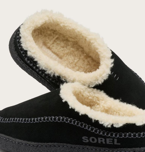 Sorel Lanner Ridge lll Mens Slippers - Black/Jet