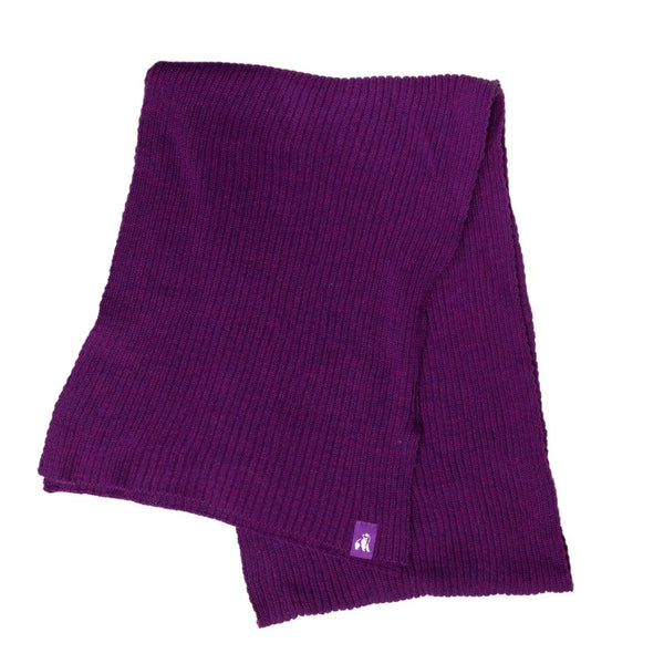 Swole Panda Organic Cotton Scarf - Purple