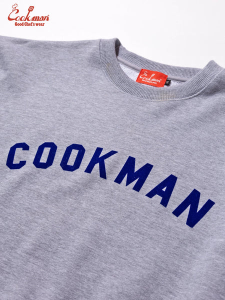 Cookman Arch Logo Sweatshirt - Heather Grey