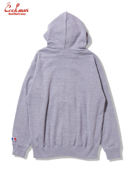 Cookman Chef Hat LA Zip Hoodie - Heather Grey