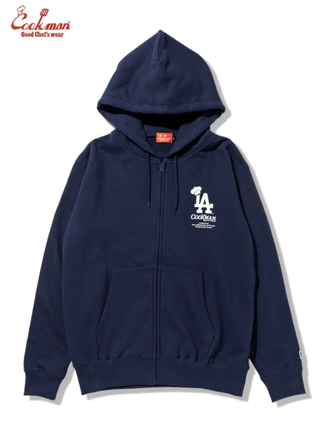 Cookman Chef Hat LA Zip Hoodie - Navy