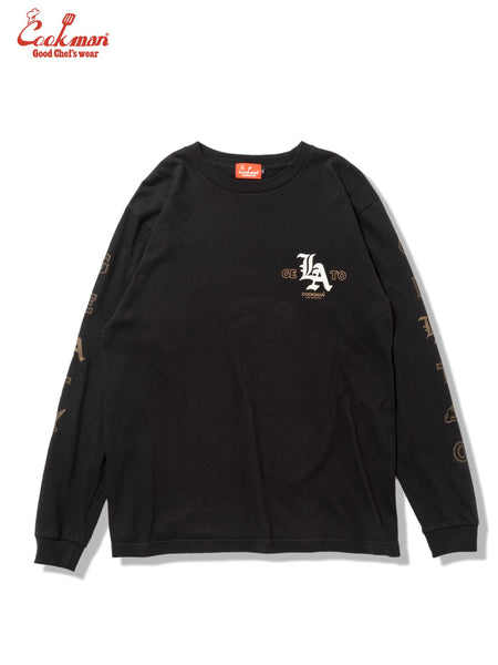 Cookman L/S Gelato Tee - Black
