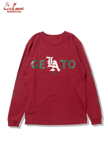 Cookman L/S Gelato Tee - Wine