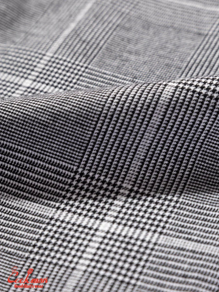 Cookman Chefs Pants - Glen Check Black