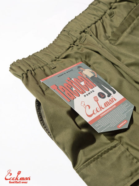 Cookman Tactical Cargo pants - Olive