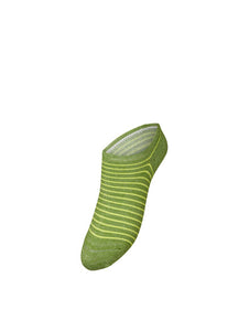 Becksondergaard - Stripe Glitter Sneaker Socks - Green