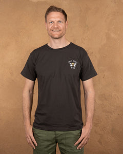 Pike Brothers 1969 Sports Tee - Jolly Roger Black
