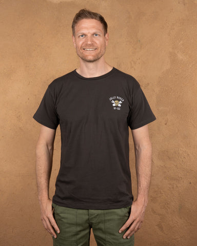 Pike Brothers 1969 Sports Tee - Jolly Roger Black