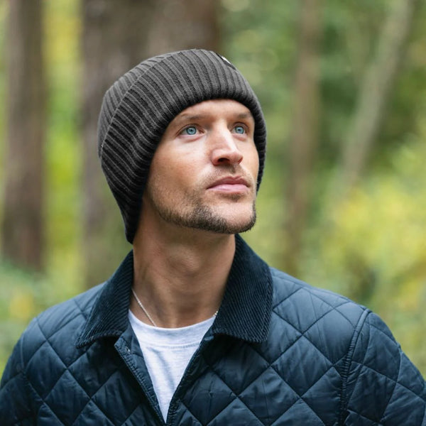 Swole Panda Beanie - Black
