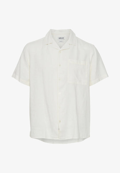 !Solid SDAllan Cuba S/S Shirt - Off White