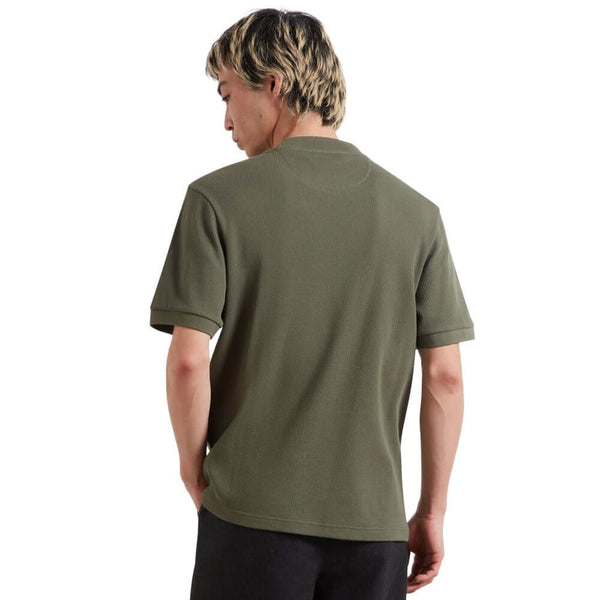 Farah Paine  Waffle Tee - Rosemary