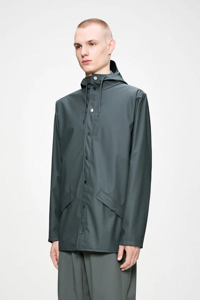Rains Classic Jacket W3  - Dark Grey