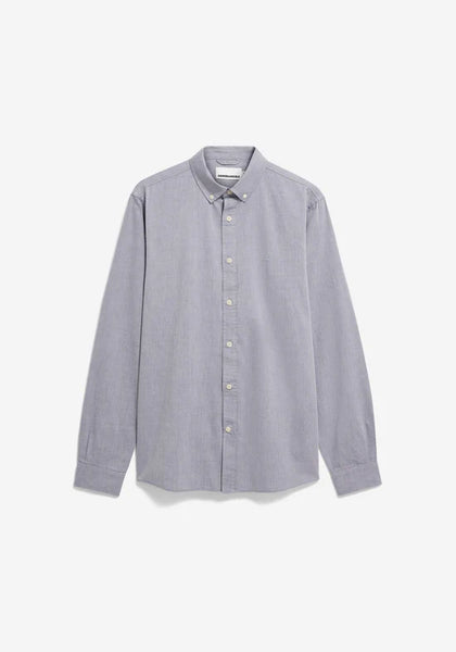 Armed Angels Quaasa L/S Shirt - Tinted Navy