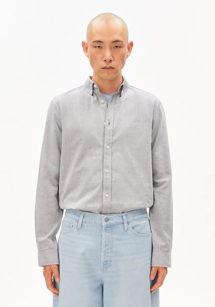 Armed Angels Quaasa L/S Shirt - Tinted Navy