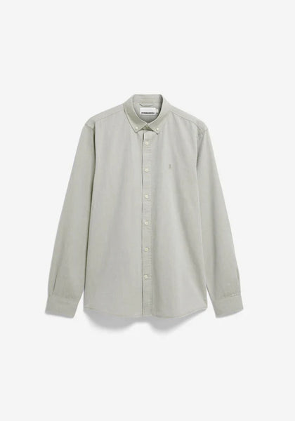 Armed Angels Quaasa L/S Shirt - Fatigue Green