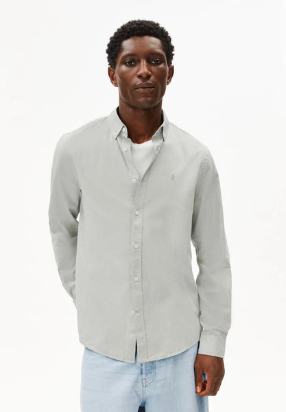 Armed Angels Quaasa L/S Shirt - Fatigue Green