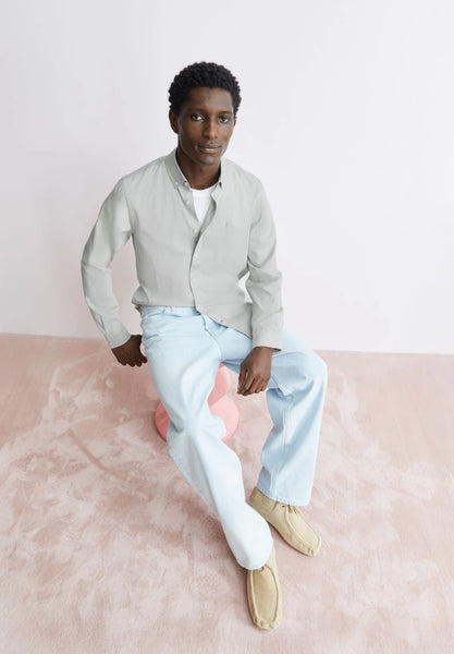 Armed Angels Quaasa L/S Shirt - Fatigue Green