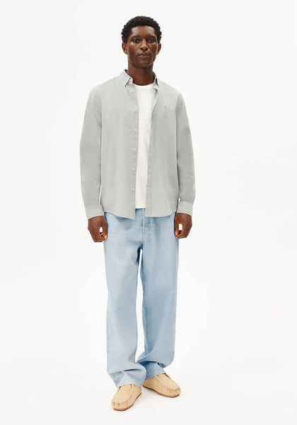 Armed Angels Quaasa L/S Shirt - Fatigue Green