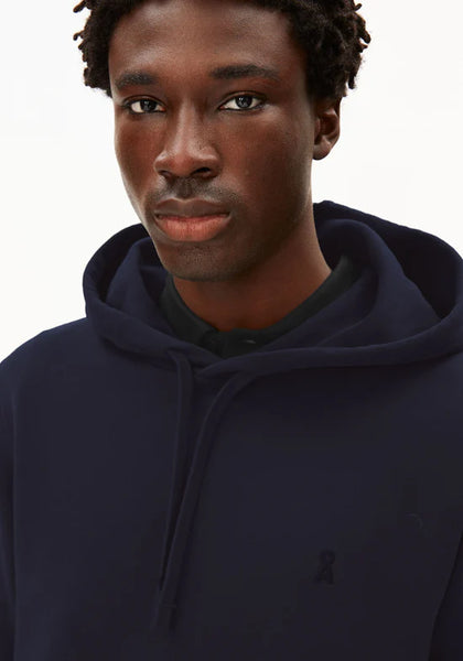 Armed Angels Paarlo Fleece Hoodie - Night Sky