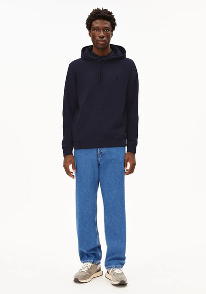 Armed Angels Paarlo Fleece Hoodie - Night Sky