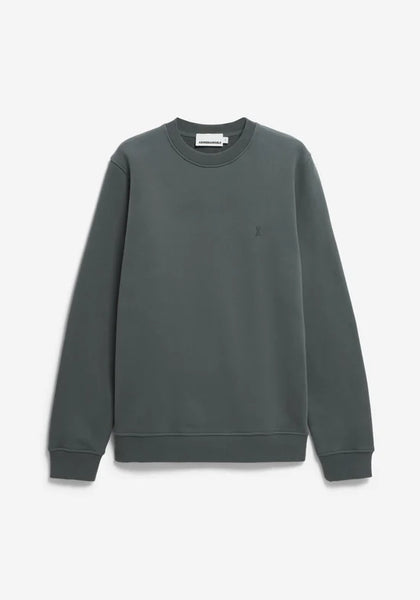 ArmedAngels Baaro Fleece Sweatshirt - Space Steel