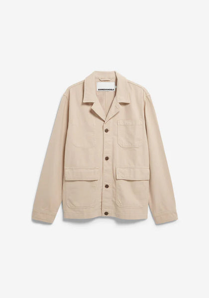 Armed Angels Cotton Linen Jacket - Sandstone