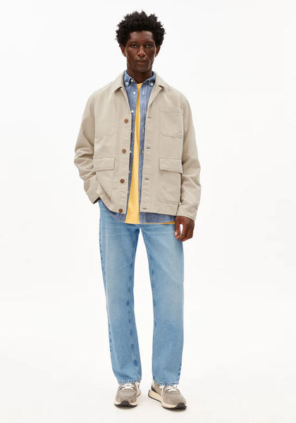 Armed Angels Cotton Linen Jacket - Sandstone
