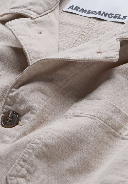 Armed Angels Cotton Linen Jacket - Sandstone