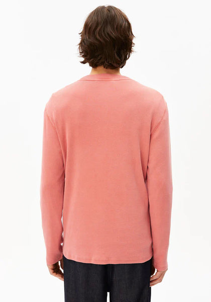 Armed Angels L/S Garment Dyed Henly - Tabasco Red