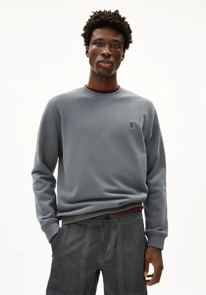 Armed Angels Baaro Loop Sweat - Space Steel