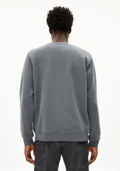 Armed Angels Baaro Loop Sweat - Space Steel