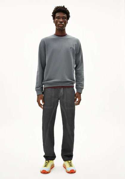 Armed Angels Baaro Loop Sweat - Space Steel