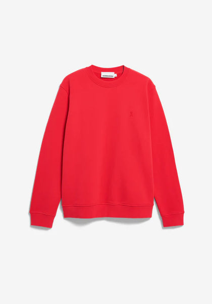 Armed Angels Baaro Loop Sweat - Mars Red