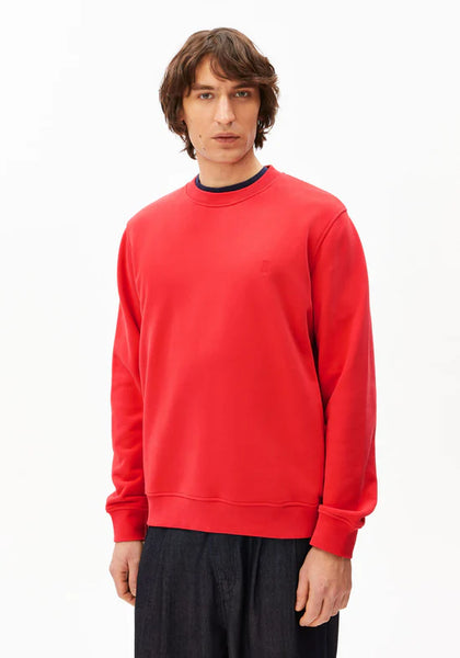 Armed Angels Baaro Loop Sweat - Mars Red