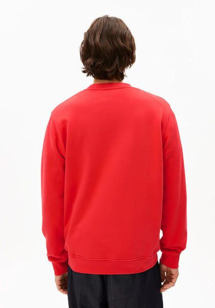 Armed Angels Baaro Loop Sweat - Mars Red