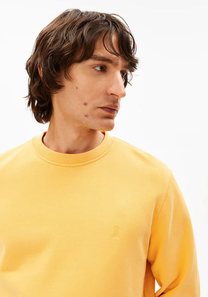 Armed Angels Baaro Loop Sweatshirt - Sunflower