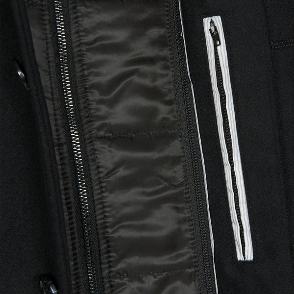 Matinique Harvey Wool Coat - Black
