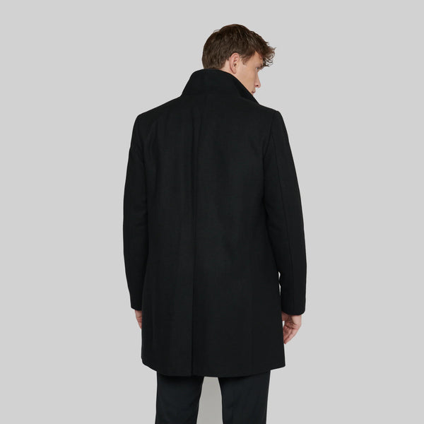 Matinique Harvey Wool Coat - Black
