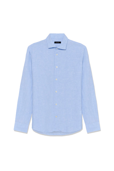 Matinique Mamarc Linen Shirt - Chambray Blue