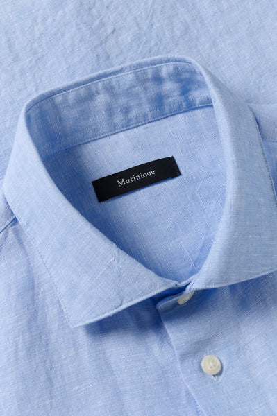 Matinique Mamarc Linen Shirt - Chambray Blue