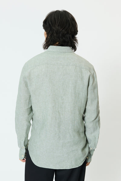 Matinique Mamarc Linen Shirt - Sea Spray
