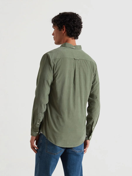 Farah Fontella Cord Shirt - Tarragon