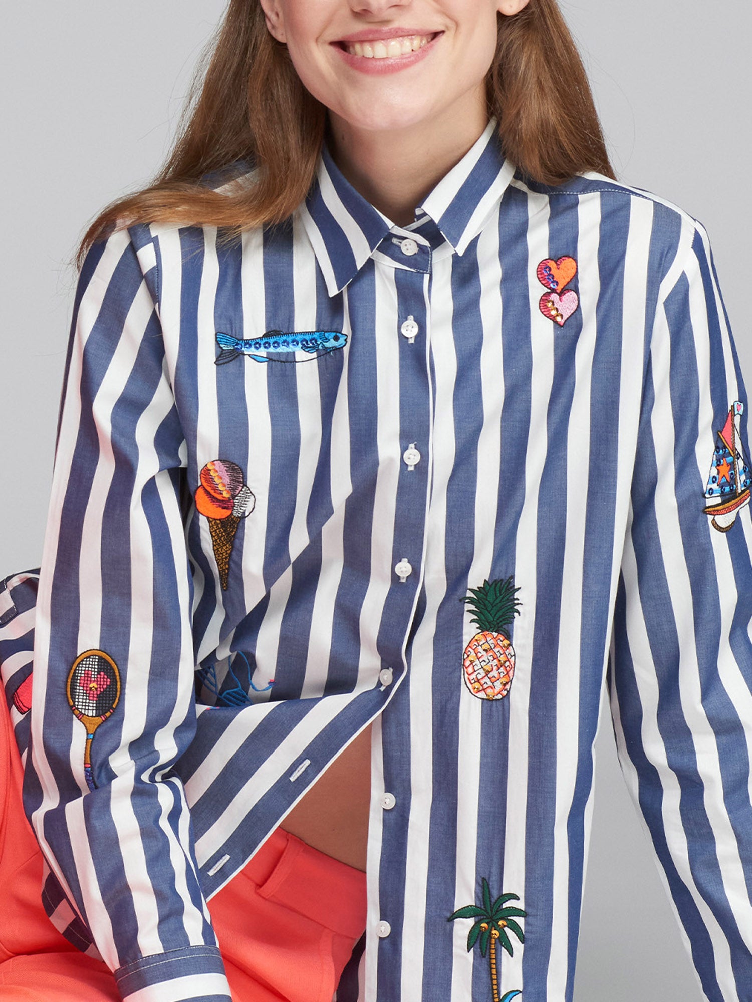 Vilagallo - Isa Shirt - Stripe