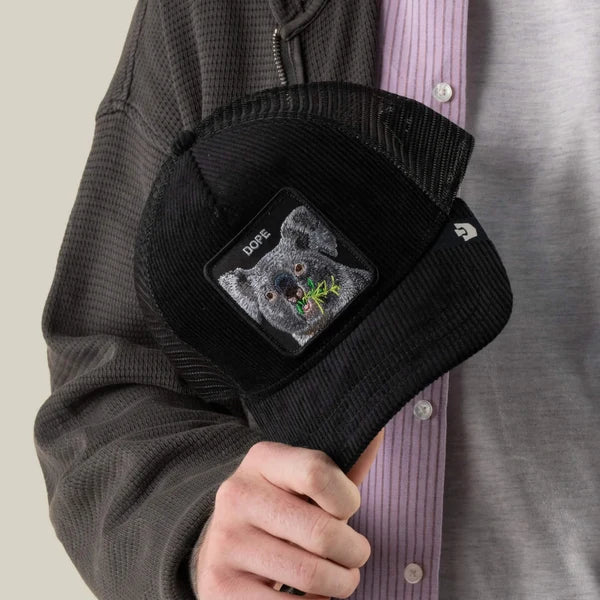 Goorin Bros. Dope Corduroy Trucker Cap - Black