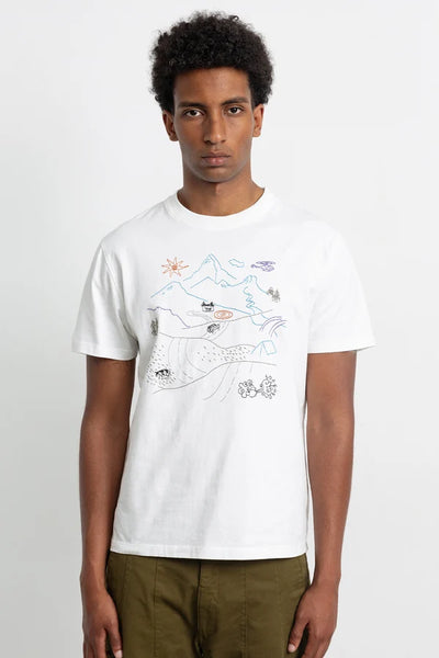 Edmmond Outdoors Tee - White
