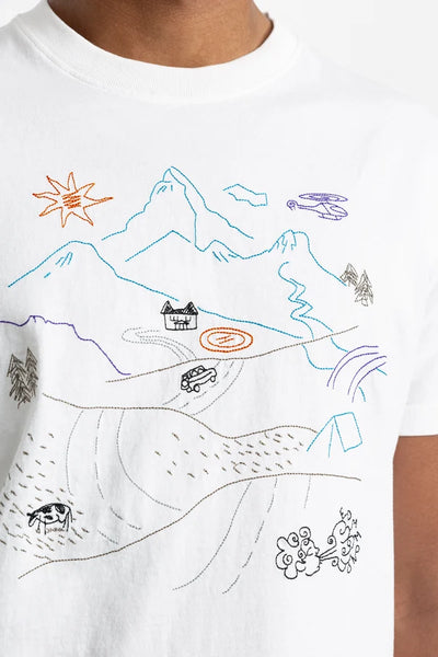 Edmmond Outdoors Tee - White